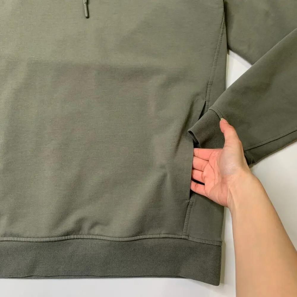 Lululemon Hoodie Mens L Large Sage City Sweat Pullover Stretch Post Workout